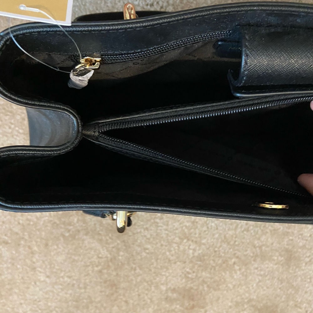 Michael Kors black Sophia purse. Lg tote. Brand new - Picture 6 of 7